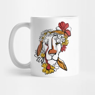 Single Line - Leo Mug